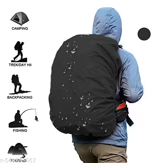 Premium Unisex Waterproof Backpack/Bag Cover - Free Size + Pouch